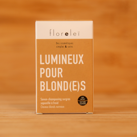 Luminous for Blonds, kaltverarbeitbare Shampoo-Seife - Floreleï