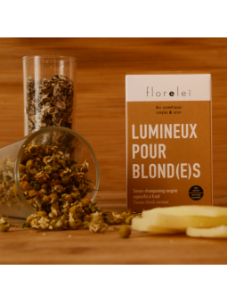 Le Lumineux pour Blond(e)s, cold process shampoo soap - Floreleï