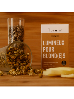 Luminous for Blonds, kaltverarbeitbare Shampoo-Seife - Floreleï