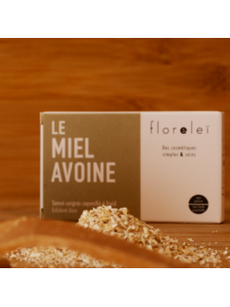 Le Miel avoine - Savon saponifié à froid Floreleï