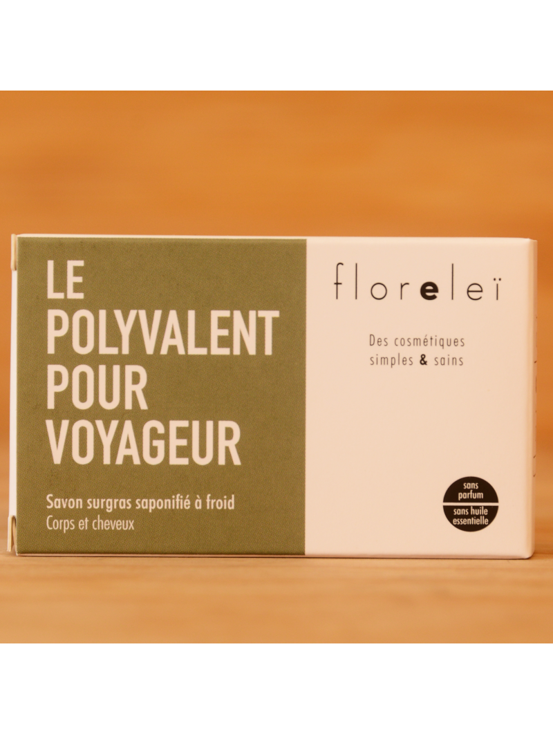 The multipurpose soap (body and hair) saponified cold - Floreleï