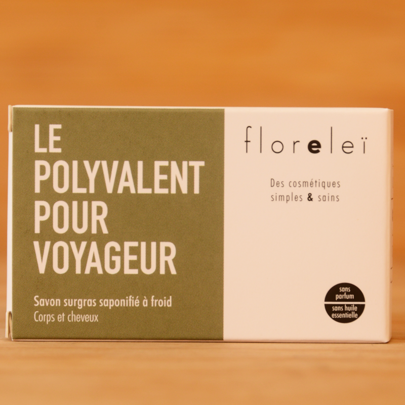 The multipurpose soap (body and hair) saponified cold - Floreleï