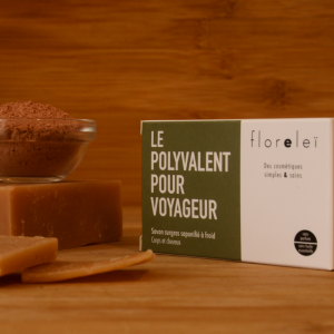 The multipurpose soap (body and hair) saponified cold - Floreleï