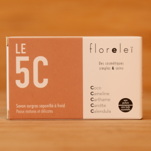 Le 5 C savon saponifié à froid - Floreleï