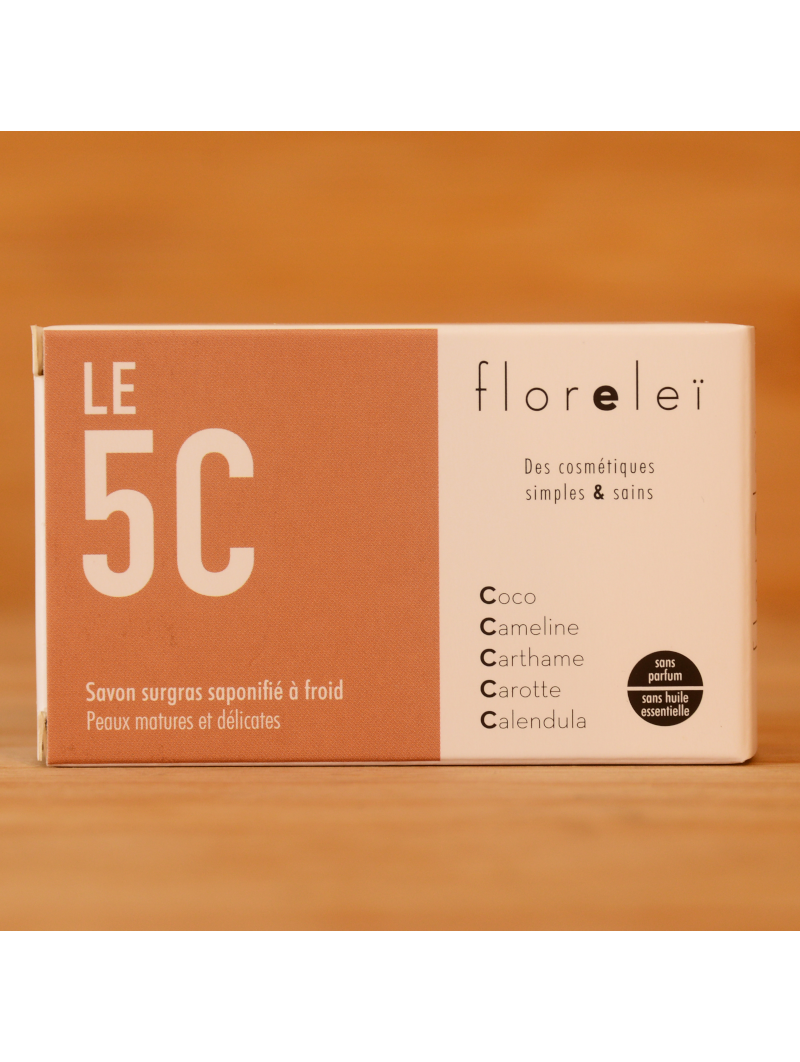 The 5 C cold process soap - Floreleï
