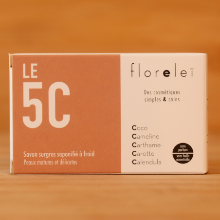 The 5 C cold process soap - Floreleï