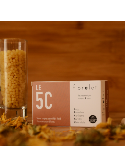 Le 5 C savon saponifié à froid - Floreleï