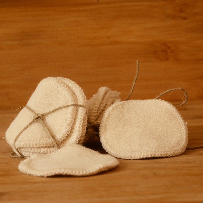 organic cotton mini-discs - bathroom article Floreleï