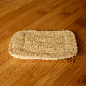 porte-savon en luffa // article de salle de bain - Floreleï