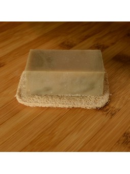 loofah soap dish // bathroom item - Floreleï (with Le Classique soap and shampoo)