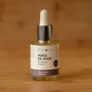 Huile de jour Cameline Jojoba - Soins visage Floreleï