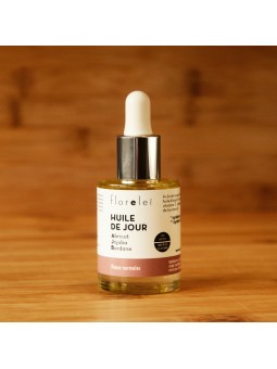 Huile de jour abricot jojoba- Soins visage Floreleï