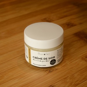 crème de soir abricot argan miel - Soins visage Floreleï